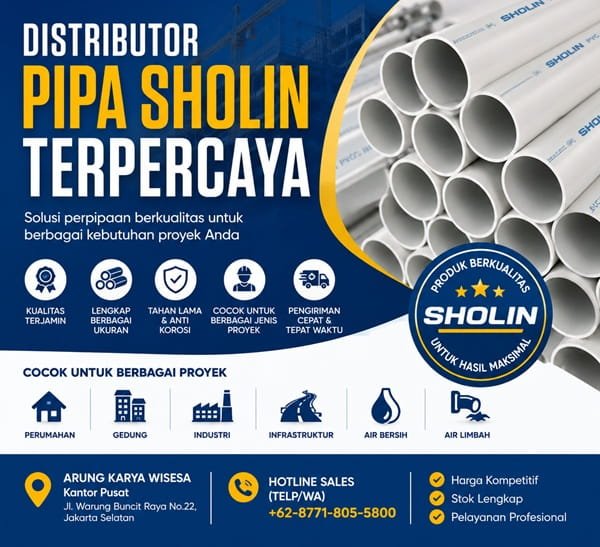 Distributor Pipa Sholin